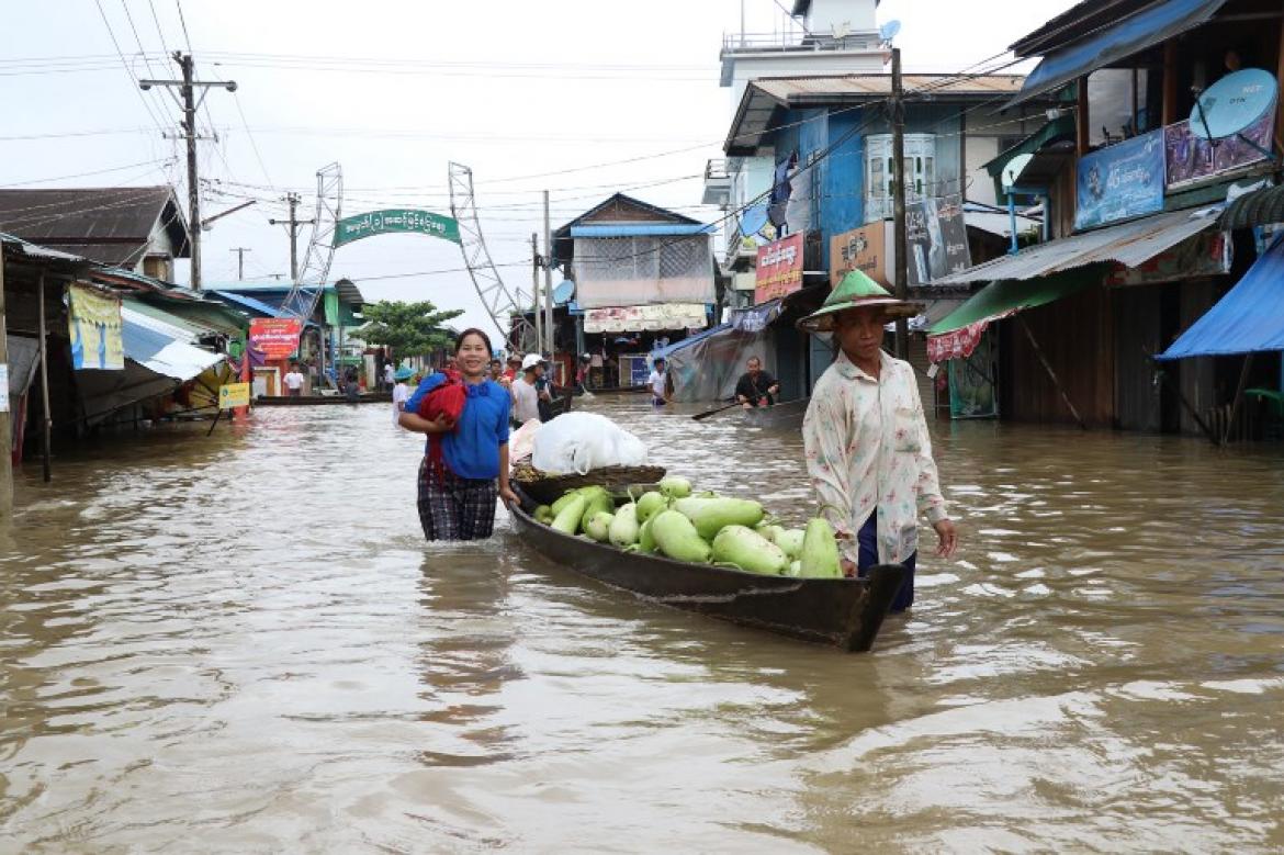 Floods force thousands from homes in southeast Myanmar | Frontier Myanmar