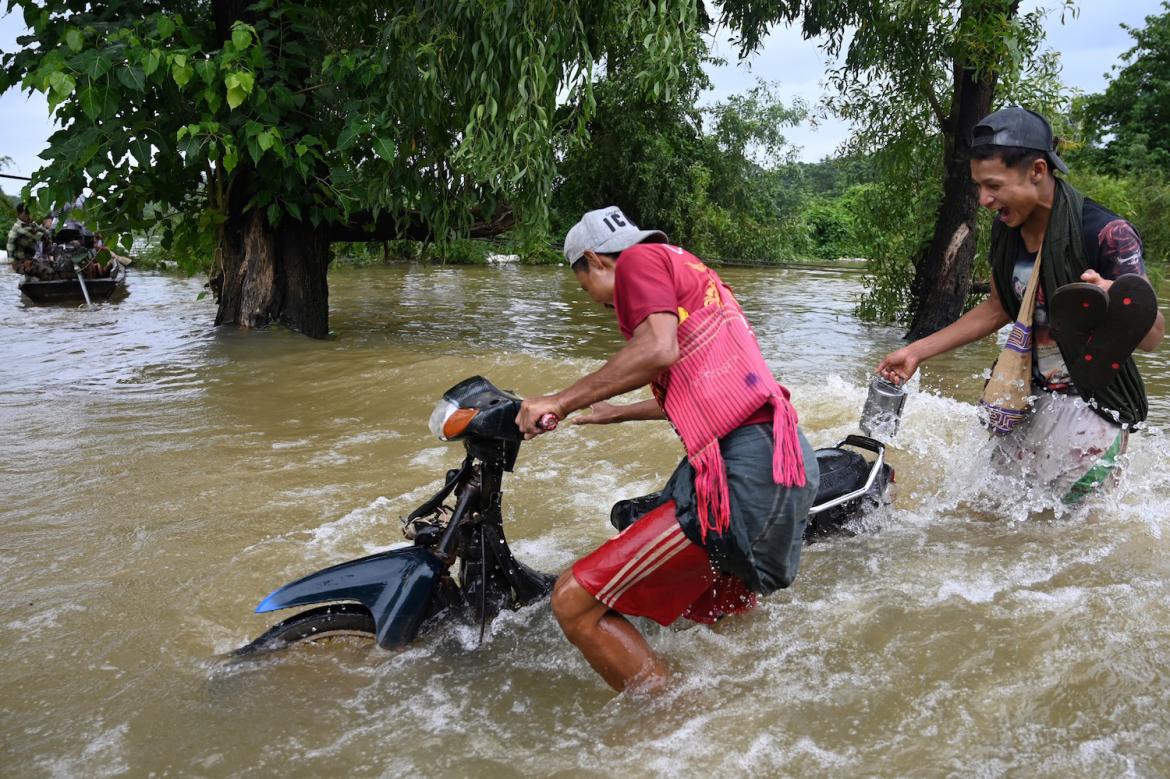 Myanmar floods force tens of thousands from homes | Frontier Myanmar